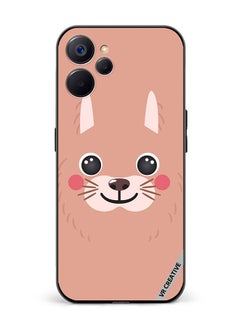 VR CREATIVE Protective Case Cover For Realme 10 5G Lama Cartoon Face Design Multicolour  - Image 1