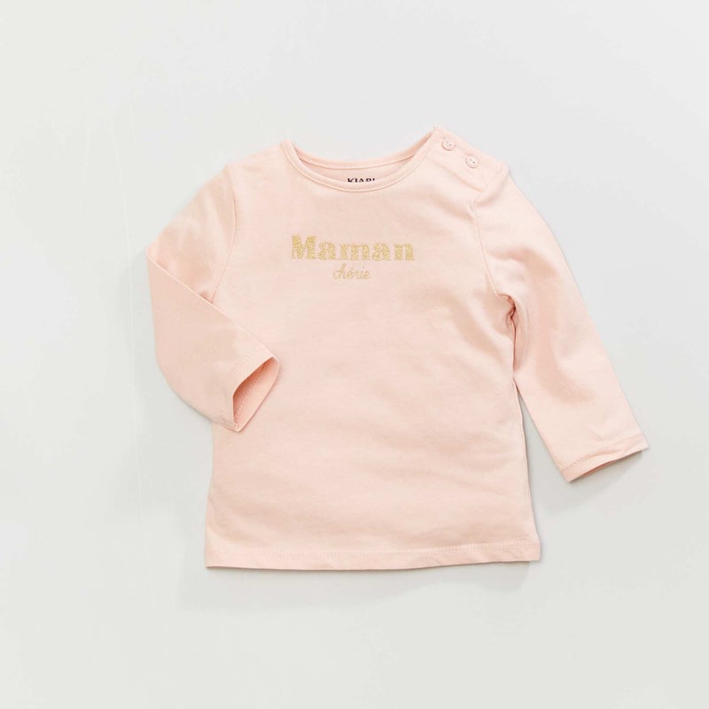 Kiabi Baby Unisex Printed t-shirt(LS) - Image 1