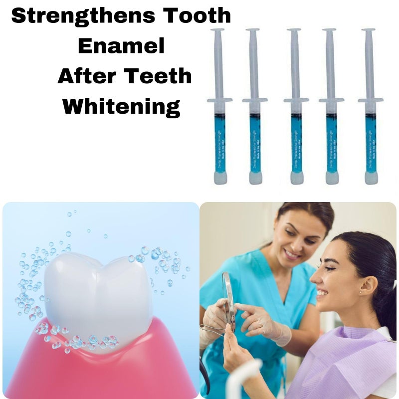 SUN SHINE Remineralization Gel - 5 Syringes of Gel. Remineralizing and Reduces Teeth Sensitivity After Teeth Whitening Treatment - Image 2