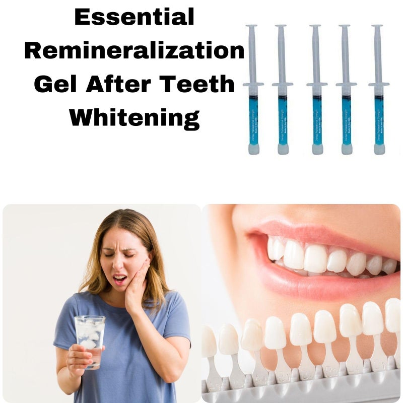 SUN SHINE Remineralization Gel - 5 Syringes of Gel. Remineralizing and Reduces Teeth Sensitivity After Teeth Whitening Treatment - Image 4