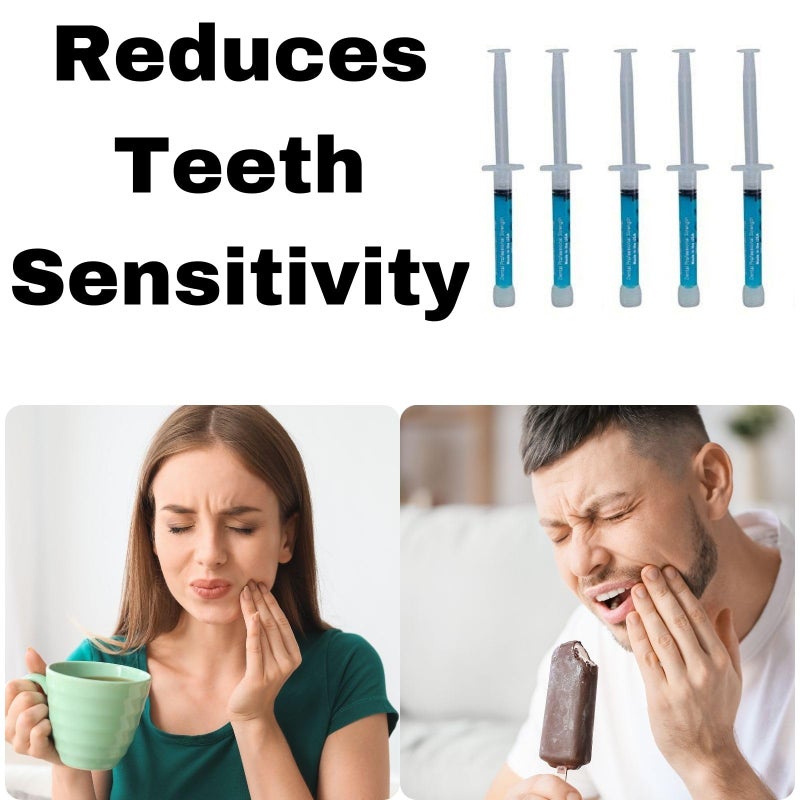 SUN SHINE Remineralization Gel - 5 Syringes of Gel. Remineralizing and Reduces Teeth Sensitivity After Teeth Whitening Treatment - Image 3