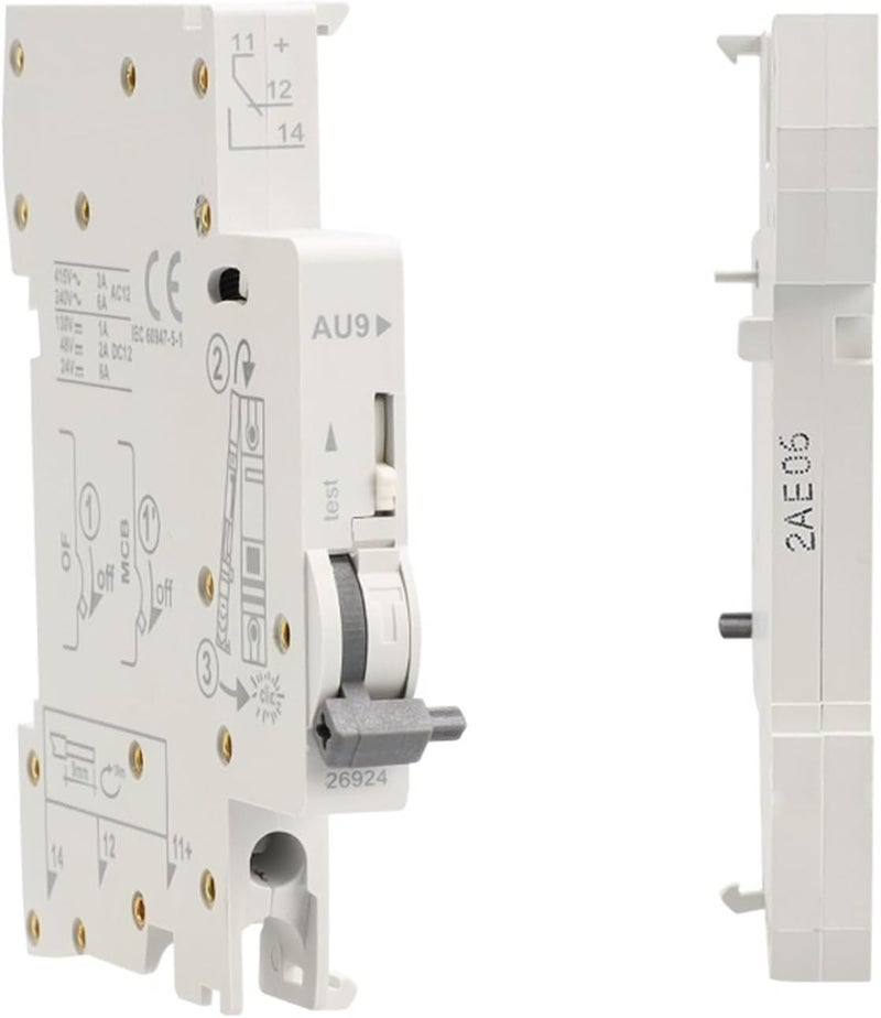 GYM9 1A-63A MCB للتنبيه الإضافي لمفتاح الدائرة C65N (عدد 1 قطعة، حجم: AL9-SD Alarm) - Image 4