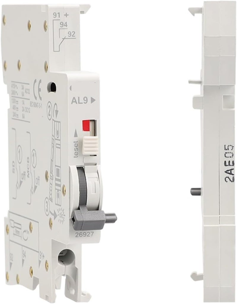 GYM9 1A-63A MCB للتنبيه الإضافي لمفتاح الدائرة C65N (عدد 1 قطعة، حجم: AL9-SD Alarm) - Image 2