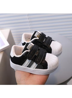 Generic Kids Breathable Sneakers 2023 Spring Summer Black 