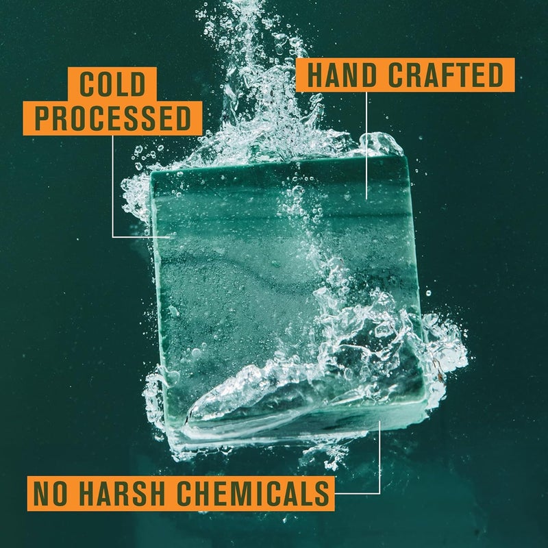 Every Man Jack Cold Plunge Mens Bar Soap Set Deeply Cleans Hydrates with Naturally Derived Ingredients Iconic Cold Water Scents Pacific Dive Glacier Bay Tahoe Blue Yosemite Falls 4 Bar Set - Image 2