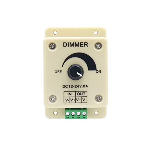 Electronicspices Electronic Spices PWM Switch Dimming Brightness Controller for LED Strip Light 12 V to 24v 8 A - Image 2
