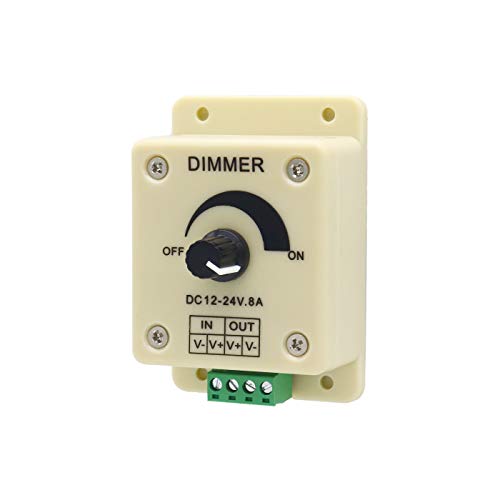 Electronicspices Electronic Spices PWM Switch Dimming Brightness Controller for LED Strip Light 12 V to 24v 8 A - Image 3