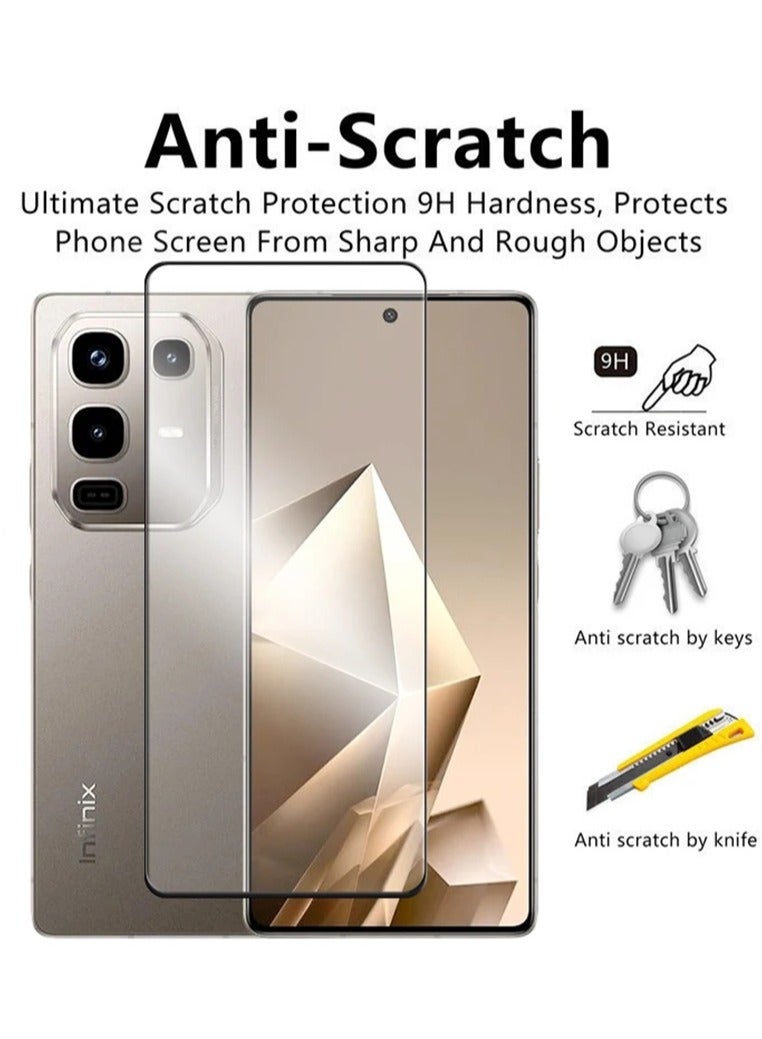 2 in 1 For Infinix Note 50 Pro (2025) Screen & Camera Protection - High transparency full coverage security protector - Image 3