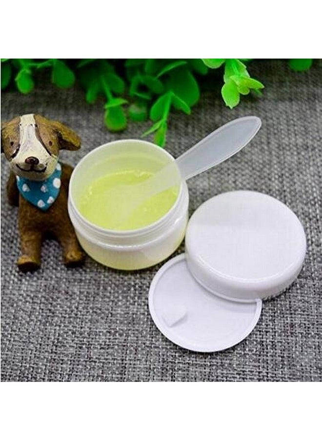 ericotry 6Pcs White Plastic Jar With Dome Lid 8 Oz (250G) Portable Refillable Cosmetic Makeup Face Cream Lotion Jar Lip Balm Lotion Storage Container Bottle Pot Case  - Image 5
