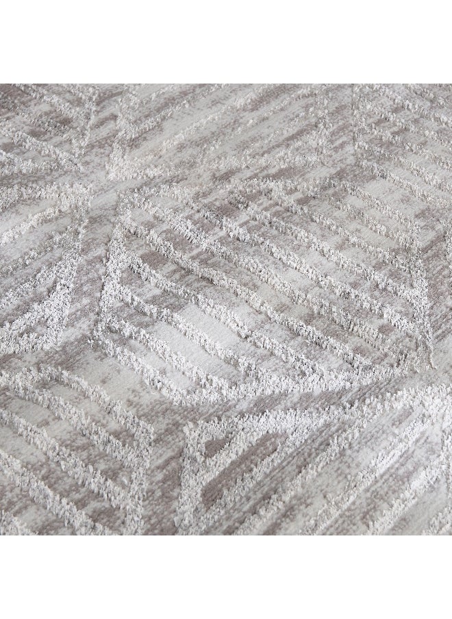 Home Box Gloss Brent Stain Resistant Polypropylene Rug - 200x300 cm  - Image 2