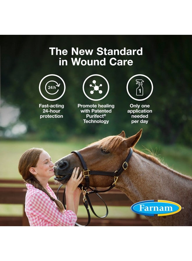 Farnam Farnam Purishield Horse Wound Care Fast-Acting Spray for Horses, Dogs, Cats & Livestock, 24-Hour Protection*, Cleans, Treats and Promotes Healing* - Image 3