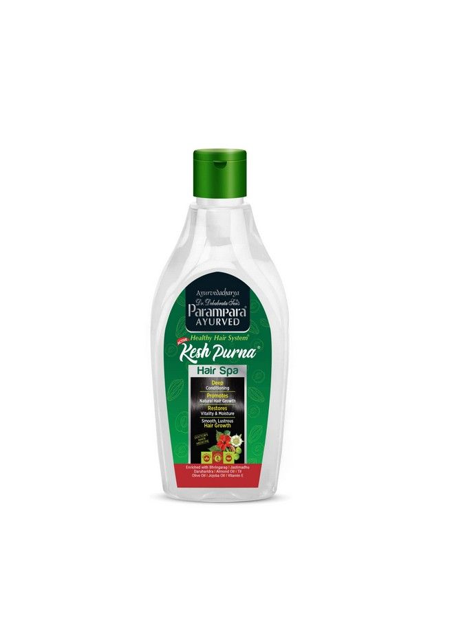 Parampara Ayurved Kesh Purna Hair Spa ; With Liquorice Bhringaraj Vitamine And Multiessential Oils ; Smooth Strong And Manageable Hair ; 300 Ml - Image 2