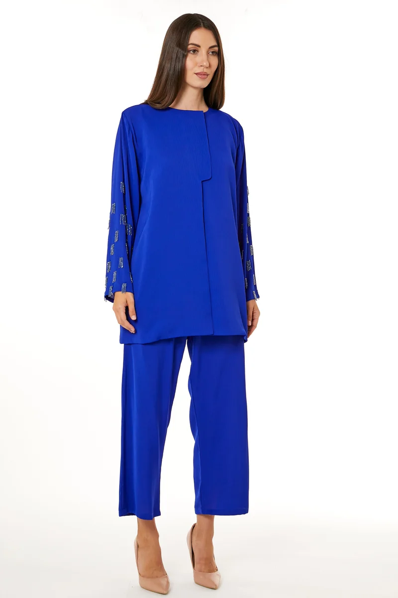مويستريت Crew Neck Top & Pant Set
