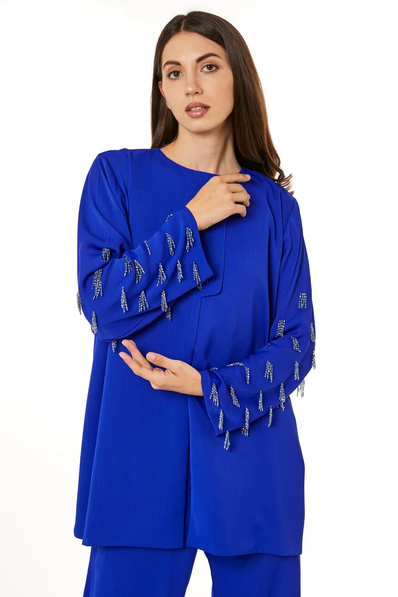 Moistreet  Crew Neck Top & Pant Set for Women | Best Price UAE