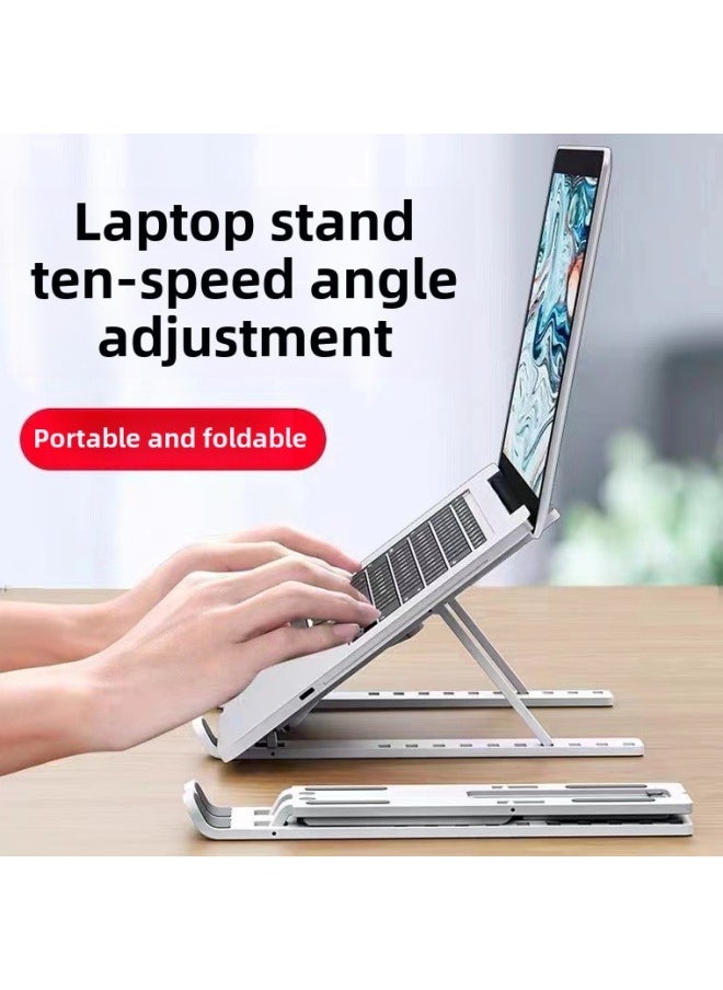 Export N3 Large Plastic Ten-speed Laptop Stand Foldableable And Convenient Notebook Elevated Stand-Color:Small Seven-speed Laptop Stand