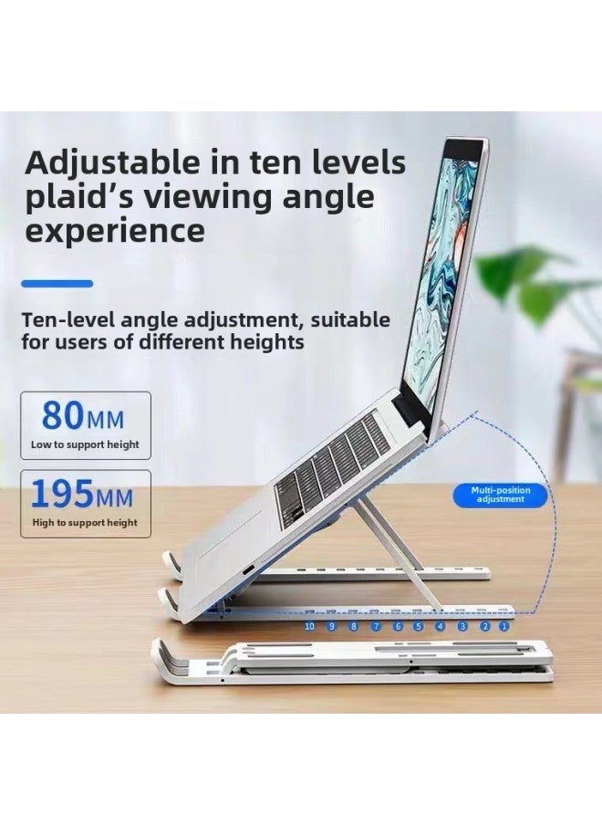 Export N3 Large Plastic Ten-speed Laptop Stand Foldableable And Convenient Notebook Elevated Stand-Color:Small Seven-speed Laptop Stand
