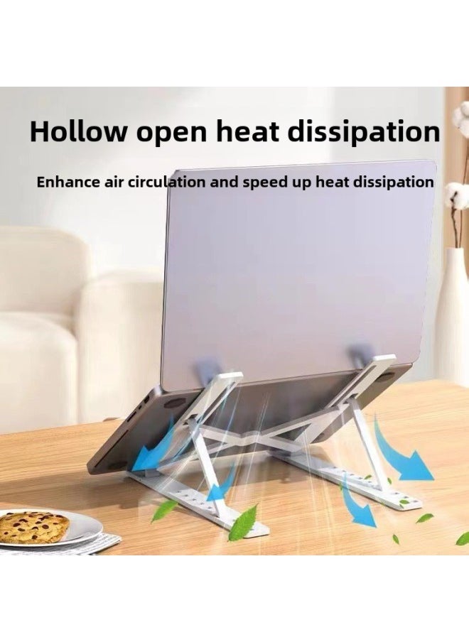 Export N3 Large Plastic Ten-speed Laptop Stand Foldableable And Convenient Notebook Elevated Stand-Color:Small Seven-speed Laptop Stand