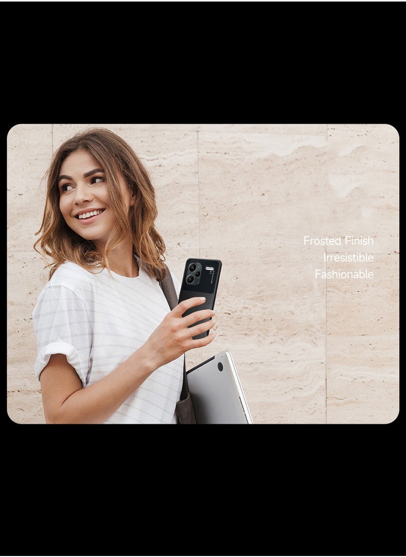 Wtech Liquid Silicone With Raised Cemera Lips Case Cover For Xiaomi Redmi Note 13 Pro+ / Redmi Note 13 Pro Plus 5G 2023 Black  - Image 5
