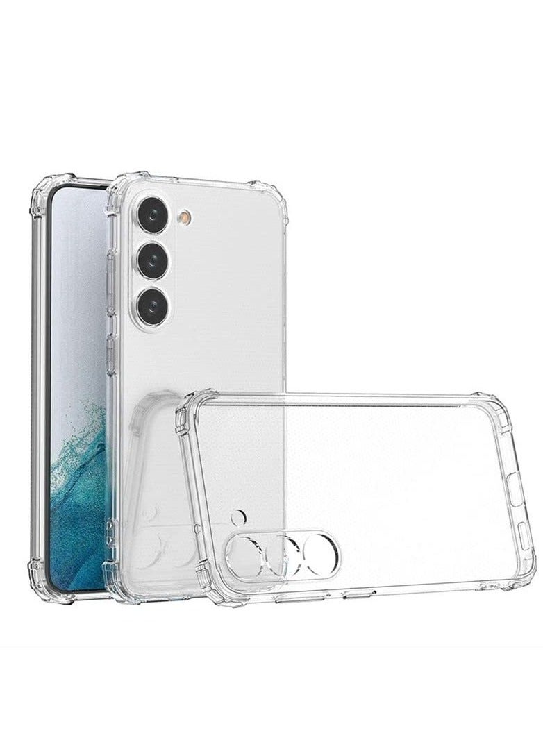 Samsung Galaxy S23 5G Cover Case soft TPU Transparent Back Protective Case shock Absorbent Reinforced Bumper Corners for S23 Clear 5G - Image 1
