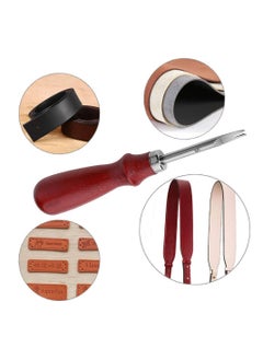 Y&D Leather Beveler, 4Pcs Edge Beveler Craft Keen Cutting Beveling Skiver Tool For Diy Working  - Image 5