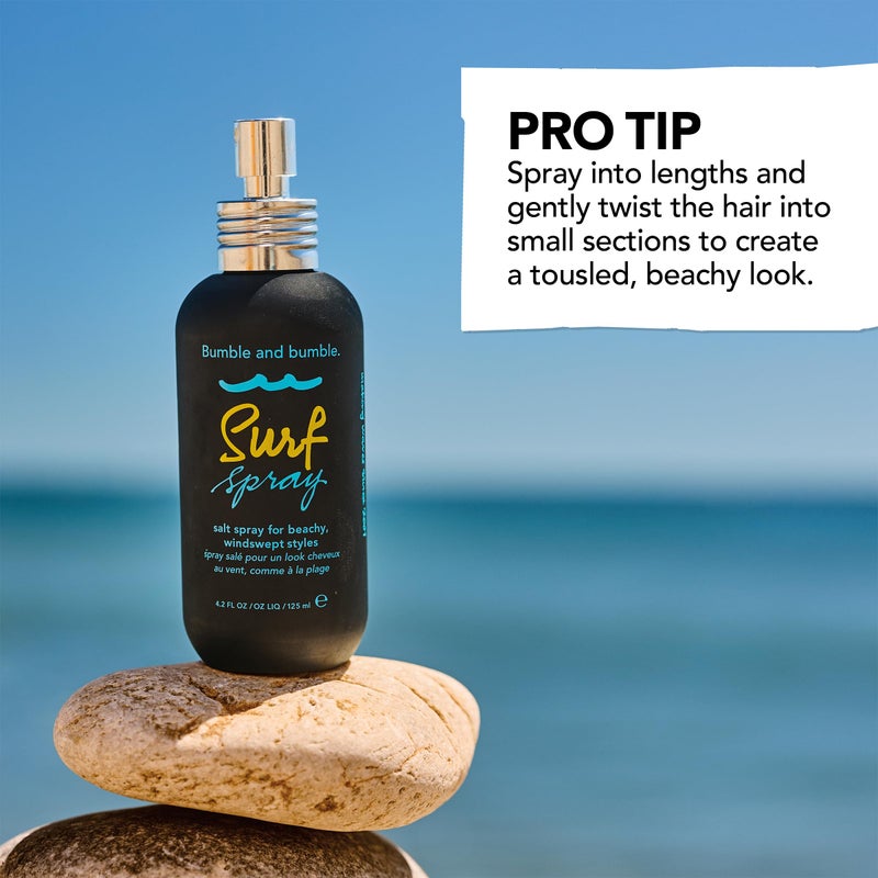Bumble and bumble. Surf Sea Salt Spray | Volumizing | Adds Texture + Matte Finish, Wavy Straight, 4.2 Fl Oz - Image 5