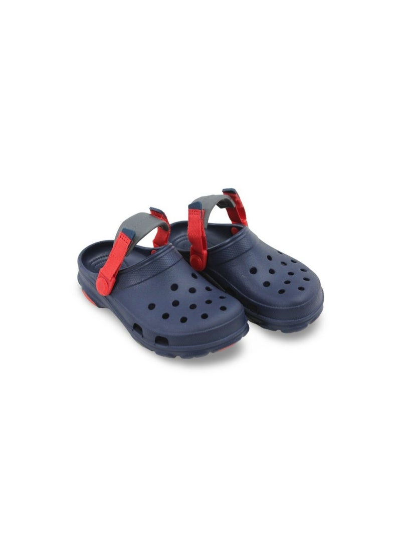 Unisex Rubber Classic Crocs – Navy - Image 1