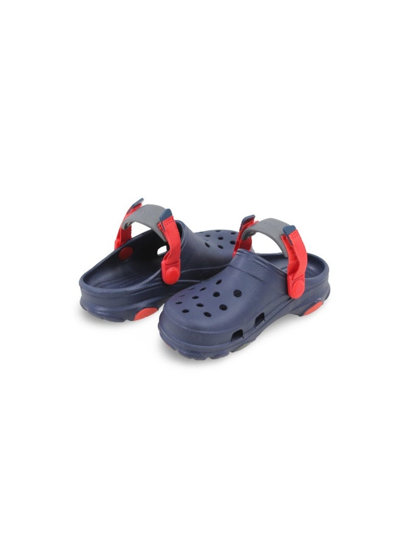 Unisex Rubber Classic Crocs – Navy - Image 3