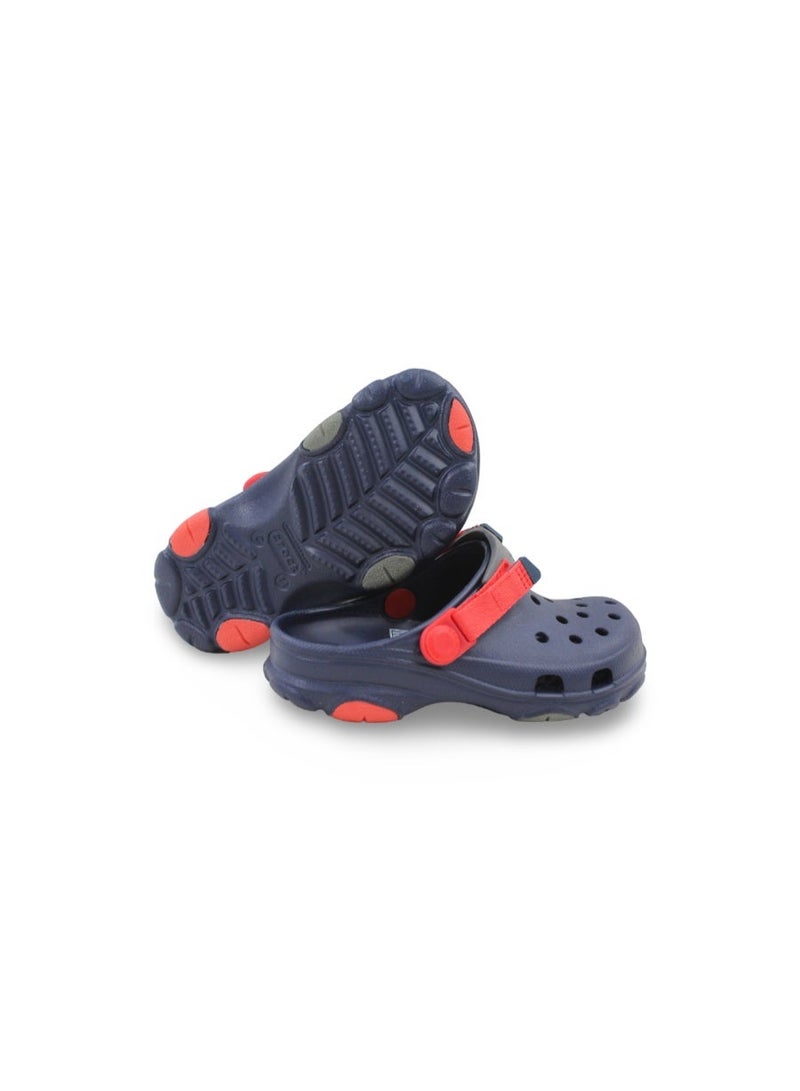 Unisex Rubber Classic Crocs – Navy - Image 2