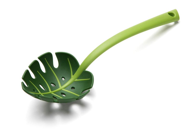 OTOTO Jungle Spoon Monstera Ladle - BPA-Free High Heat Resistant Nylon for Cooking for Nonstick Cookware Kitchen Tools & Utensils, Kitchen Gifts & Gadgets, Cute - Image 1