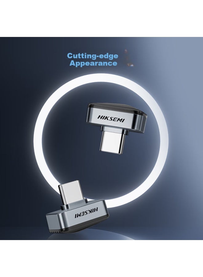 HIKVISION Hikvision 512Gb Type-C Phone Flash Drive, Compact F450, Read Speed 450Mb/S, Car Entertainment High-Speed C-Type Usb Drive, Compatible With Apple Computers And Tablets, Large Capacity Thumb Drive - Image 2