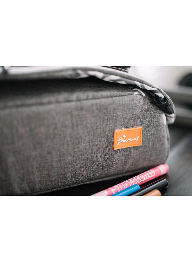 dreambaby On-the-Go Kids Booster Seat, Portable High Chair - Grey - Image 5