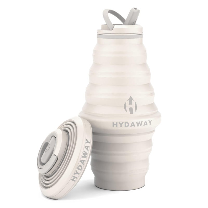 HYDAWAY 25oz Collapsible Water Bottle - BPA-Free, Leakproof, Lightweight, and Space-Saving - Perfect for Hiking, Travel, and All-Day Hydration - Image 1