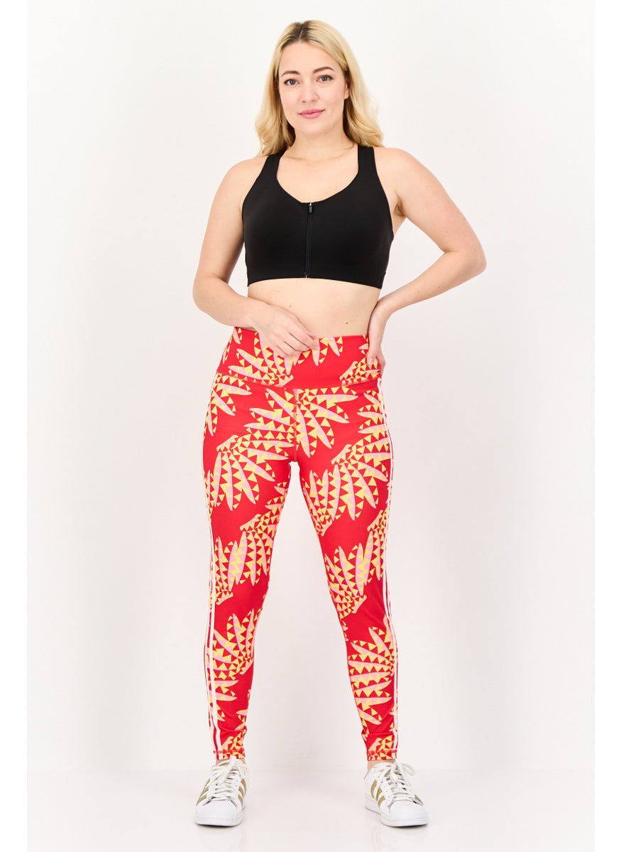 Adidas Women Sportswear Fit Training Leggings, Multicolor  - Image 3