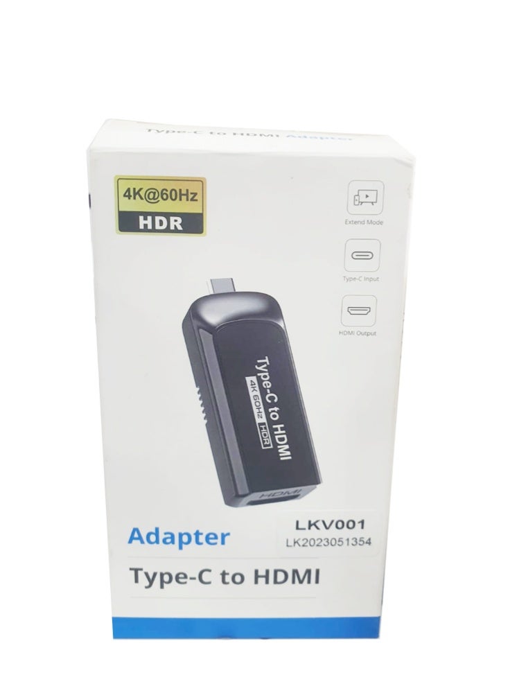 لينكينج محول Type-C إلى HDMI بدقة 4K@60Hz LKV001 - Image 1