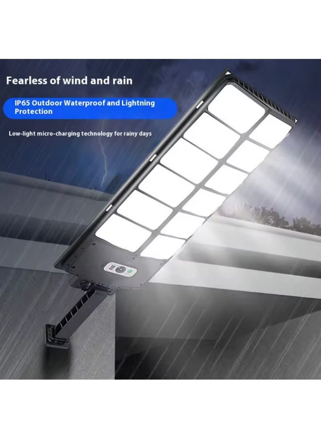 Solar-powered outdoor lights with multiple LED bulbs, waterproof, suitable for gardens, walls, and streets, with remote control. - Image 3