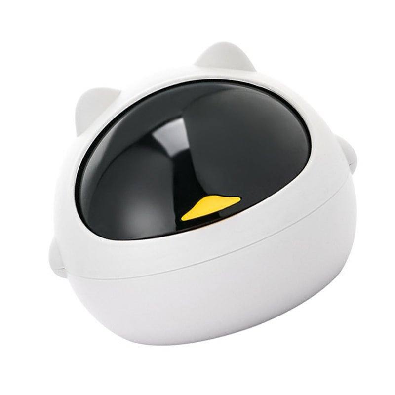 Desktop Garbage Bin Creative Plastic Cute Small Mini Waste Paper Basket For Office - Image 4