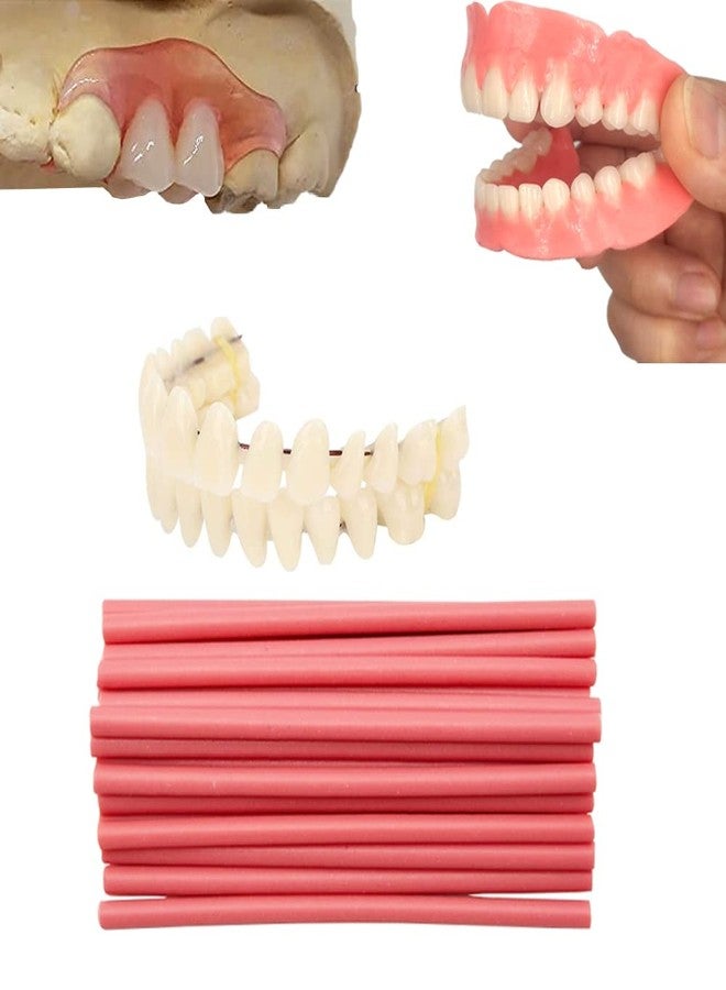 Healthyare مجموعة مواد تركيب الأسنان من هيلثي إير لإصلاح الأسنان المفقودة أو تركيب طقم أسنان كامل بنفسك، أسنان صناعية طبيعية - Image 5