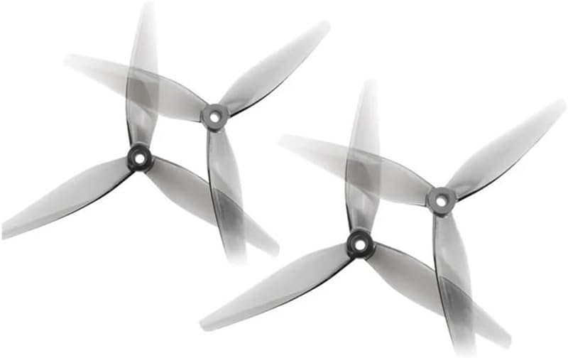 7537 7037 7055 R29 V3 Propellers 5.1-7. inch 3-Blade Polycarbonate for FPV Racing Drone Long Range Cinematic High-Response UAV Propulsion Component 5mm Shaft 10 Pairs Paddle Blades(10Pairs 7X3.7X3)