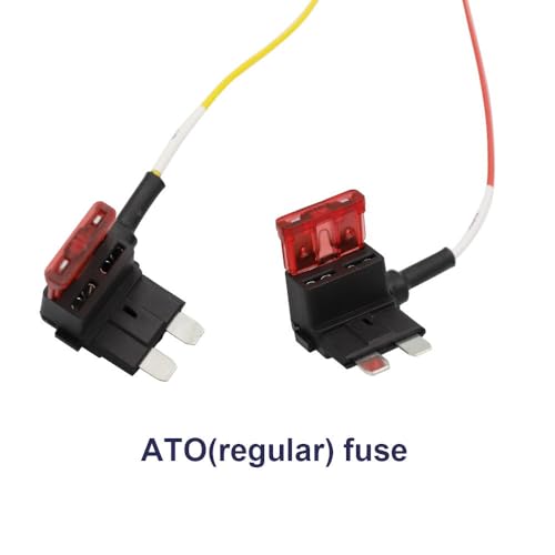 FITCAMX Fuse Box Cable Hardwire Kit, 4 in 1 ATO (Regular), Mini, Micro, Low-Profile Mini, 2Pcs Each - Image 5