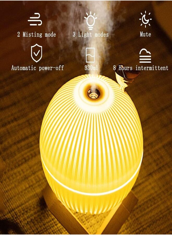 Generic - Lark Bird Mini Humidifier Three Levels Of Ambient Light Two Fog Modes Silent Operation Suitable For Cars And Bedrooms - Image 1