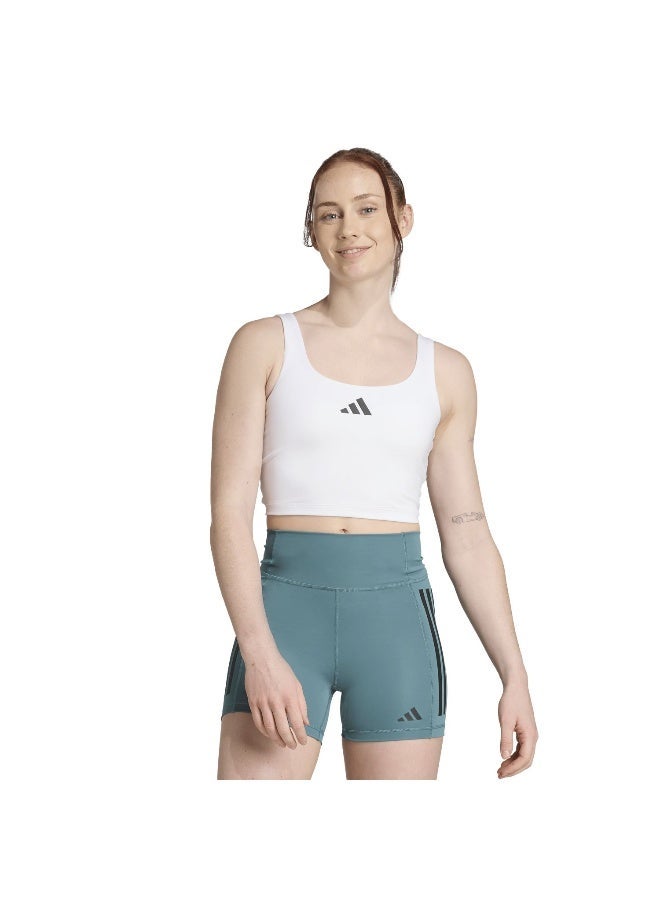 Adidas Optime Workout Twist Light Support Bra Tank Top - Image 1