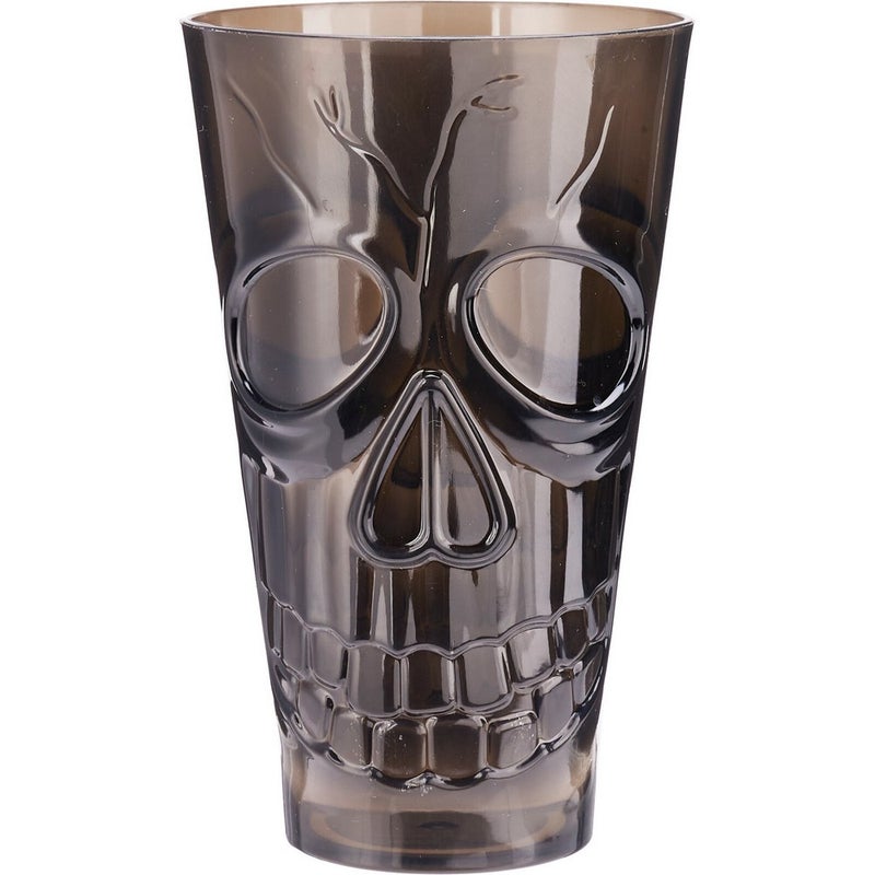Koopman Drinking Cup Skull Design, Halloween-Themed Plastic Cup, Holiday Party Tableware, Seasonal Festive Decor  – 550ml Assorted 1 Piece - Image 2