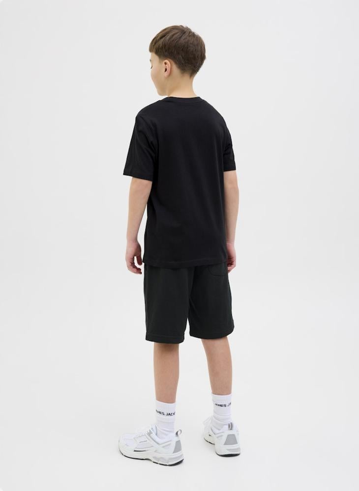 Jack & Jones Junior - Kids Logo Sweat Shorts - Image 1