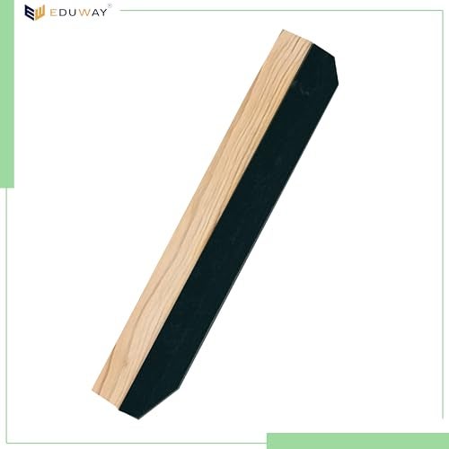 Eduway Premium Non-Magnetic Whiteboard/Chalkboard Wooden Duster Eraser | Perfect Clean for Blackboard & Durable | Ideal for Teacher, Office, School, and Home | Pack of 1 - Image 4