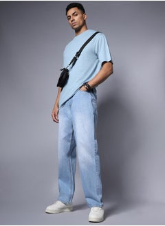 HIGH STAR Mens Blue Jeans  - Image 2