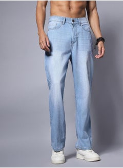 HIGH STAR Mens Blue Jeans  - Image 4