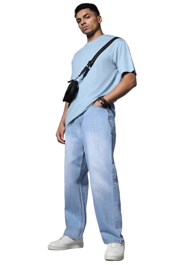 HIGH STAR Mens Blue Jeans  - Image 5