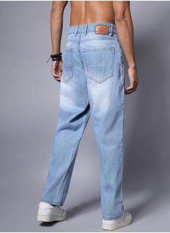 HIGH STAR Mens Blue Jeans  - Image 3