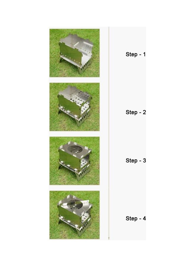 NIBEMINENT Portable Wood Burning Stove 10 x 6.9 1.77inch  - Image 5