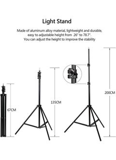 AGD Photo Studio Lighting Kit Black/White  - Image 3